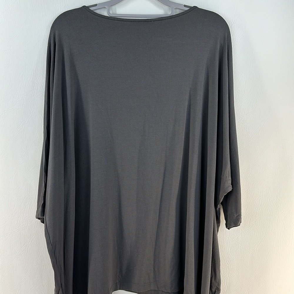 Eileen Fisher Short Sleeve Oversized Top - Picture 5 of 6